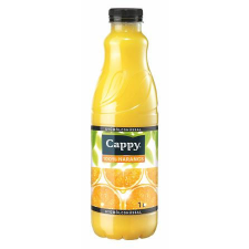 CAPPY Gyümölcslé, 100%, 1 l, rostos, CAPPY, narancs üdítő, ásványviz, gyümölcslé