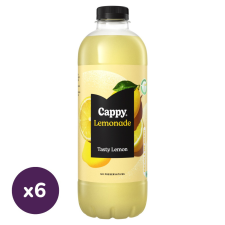 CAPPY Lemonade citromos szénsavmentes ital cukorral és édesítőszerrel (6x1,25 liter) üdítő, ásványviz, gyümölcslé