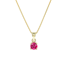  Capri Four Points Pink Zafír 14kt 0.58ct nyaklánc és medál nyaklánc