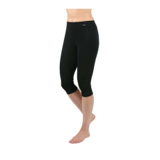 Capri Pamut leggings - 3/4 capri - fekete XL
