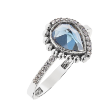  Capri San Francisco Topáz 14kt 1.33ct gyűrű gyűrű