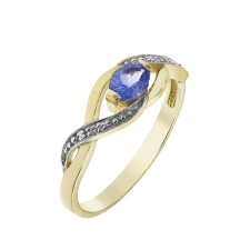  Capri The African Dream Tanzanit 14kt 0.20ct Eljegyzési gyűrű gyűrű