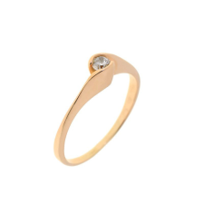 Capri Tiny Elegance Gyémánt 14kt 0.10ct Eljegyzési gyűrű gyűrű