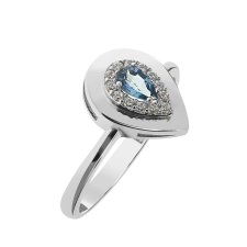  Capri Tokyo Dream Topáz 14kt 0.22 ct gyűrű gyűrű