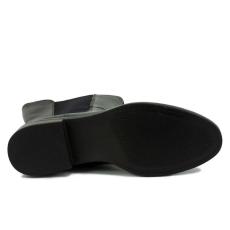 Caprice Elegáns Női Bőr Bokacsizma - Fekete - 37,5