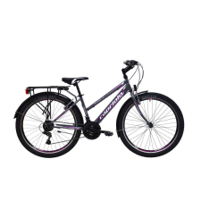 Capriolo Passion Lady 26" női MTB kerékpár 15" Grafit-Lila mtb kerékpár