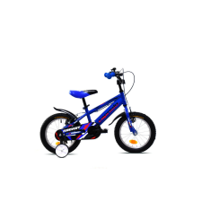 Capriolo Rocket 14" hátra tekerhető gyerek kerékpár Kék gyermek kerékpár