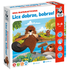 Captain Science Count well, beaver! mathematical educational game GR0673 társasjáték