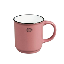 Capventure - Cabanaz Kerámia teás és kávés bögre, rózsaszín, 180 ml bögrék, csészék