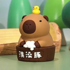  Capybara kacsával a fején 5 cm magas sütés és főzés