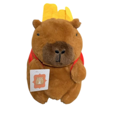 Capybara plüss játék chips hátizsákkal-19cm plüssfigura