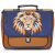 CARAMEL & CIE Iskolatáskák CARTABLE 32 CM SIMBA Tengerész Egy méret