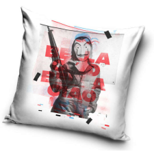Carbotex A nagy pénzrablás párna, díszpárna 40*40 cm lakástextília
