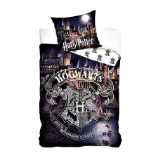 Carbotex HARRY POTTER HOGWARTS prémium ágyneműhuzat-szett 100% pamut 140x200 + 60x70 lakástextília