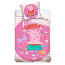 Carbotex Peppa malac ágyneműhuzat 140×200cm, 70×90 cm lakástextília