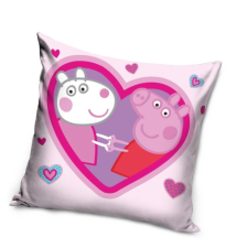 Carbotex Peppa Malac és barátja Suzy, 40 × 40 cm (5904302525740) lakástextília