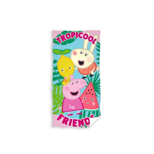  Carbotex PEPPA PIG pamut törülköző 70/140cm, PP213035 babatörülköző, kifogó