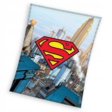 Carbotex SUPERMAN Coral fleece takaró 130x160cm lakástextília