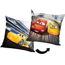 Carbotex Verdák Villám McQueen és Cruz Ramirez párnahuzat, 40×40 cm lakástextília