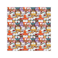 Cardex : Cartoon állatkák csomagolópapír 100x70cm mintás csomagolópapír