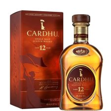 Cardhu Whisky 12 years Single Malt Scotch 0,7l DD. whisky