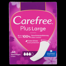  Carefree Plus Large tisztasági betét friss illattal 48 db intim higiénia