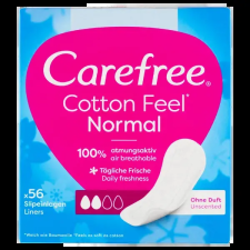 Carefree tisztasági betét Cotton Feel 56 db intim higiénia