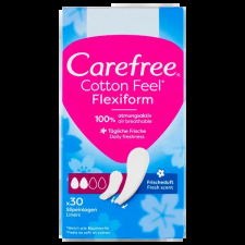 Carefree tisztasági betét Cotton Feel Flexiform Fresh 30 db intim higiénia