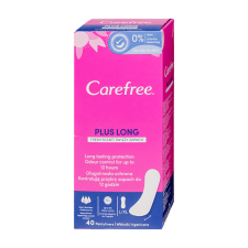Carefree tisztasági betét Plus Long Fresh 40db intim higiénia