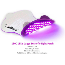 Carewear® CAREWEAR Újrahasználható Led fénytapasz nagy méret gyógyászati segédeszköz