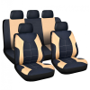 CARGUARD Autós üléshuzat szett - drapp / fekete - 9 db-os - HSA008 55672DR