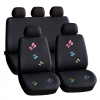 CARGUARD Autós üléshuzat szett - pillangós / fekete - 9 db-os - HSA009 55672BF