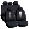 CARGUARD Autós üléshuzat szett - szürke / fekete - 9 db-os - HSA004 (Autós üléshuzat szett)