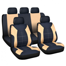 CARGUARD HSA008 9db-os autós üléshuzat szett - drapp (55672DR) ülésbetét, üléshuzat
