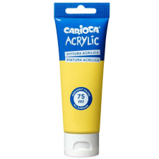 Carioca Acrylic 75ml-s akril festék sárga színben - Carioca akrilfesték