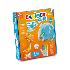 Carioca Baby - Színezhető kirakó - állatok kreatív és készségfejlesztő