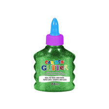 Carioca Csillámló folyékony spark zöld színű ragasztó 88ml - Carioca ragasztó
