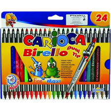 Carioca Dupla végű filctoll készlet 24db (41521) (fl 1770025) filctoll, marker