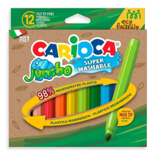 Carioca Eco Family Jumbo 12db-os filctoll szett 6 mm - Carioca filctoll, marker
