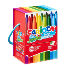Carioca Jumbo 30db-os lemosható filctoll szett - Carioca filctoll, marker