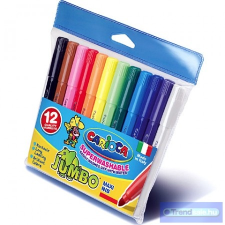 Carioca Jumbo filctollszett tárolóban 12db - Carioca filctoll, marker