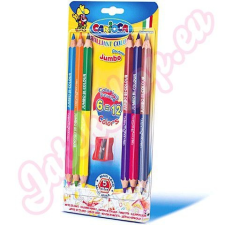 Carioca Jumbo színes ceruza szett hegyezővel 6db - Carioca színes ceruza