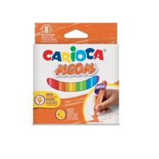 Carioca Maxi háromszögletes neon zsírkréta szett 8db-os - Carioca kréta