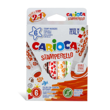 Carioca - Maxi Nyomdás végű filctoll 6db-os filctoll, marker
