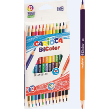 Carioca Színes ceruzakészlet kétvégű 12db-os 24 színnel - Carioca (331488) színes ceruza