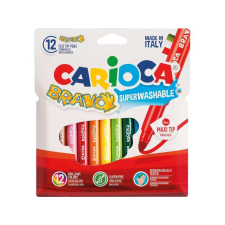 Carioca Színes maxi filctoll 12 db-os - Carioca filctoll, marker