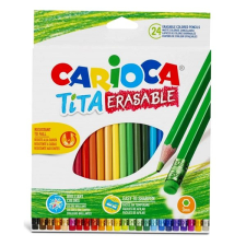 Carioca Tita smazatelné 24 barev színes ceruza