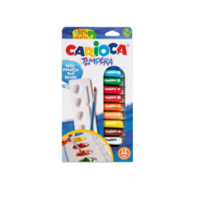 Carioca Tubusos tempera készlet 12x10ml - Carioca tempera