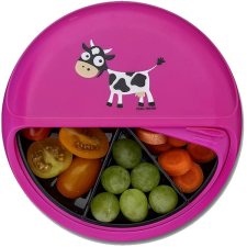 Carl Oscar SnackDISK Gyerek uzsonnás korong, lila uzsonnás doboz
