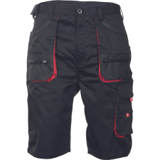  CARL rövidnadrág fekete-piros 56 munkaruha
